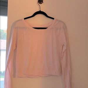PINK long sleeve tee shirt.
